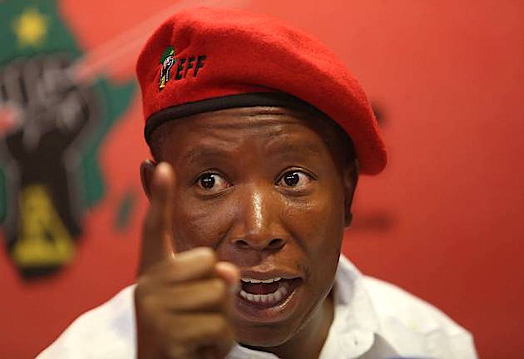 South Africa’s Julius Malema sentenced to five years in prison