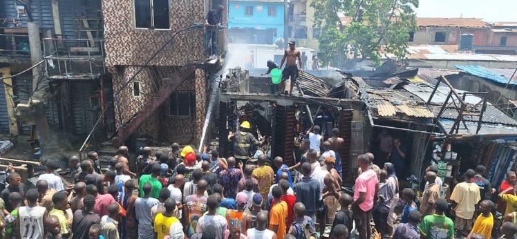 Pregnant woman, children, others injured as gas explodes in Lagos