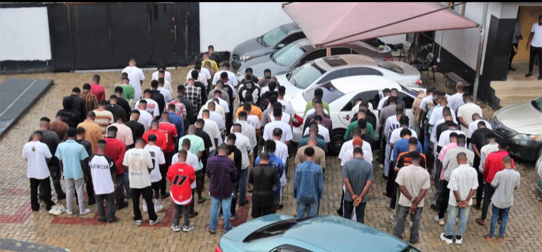 127 suspected fraudsters arrested at "Yahoo Party" - Vimarsana News