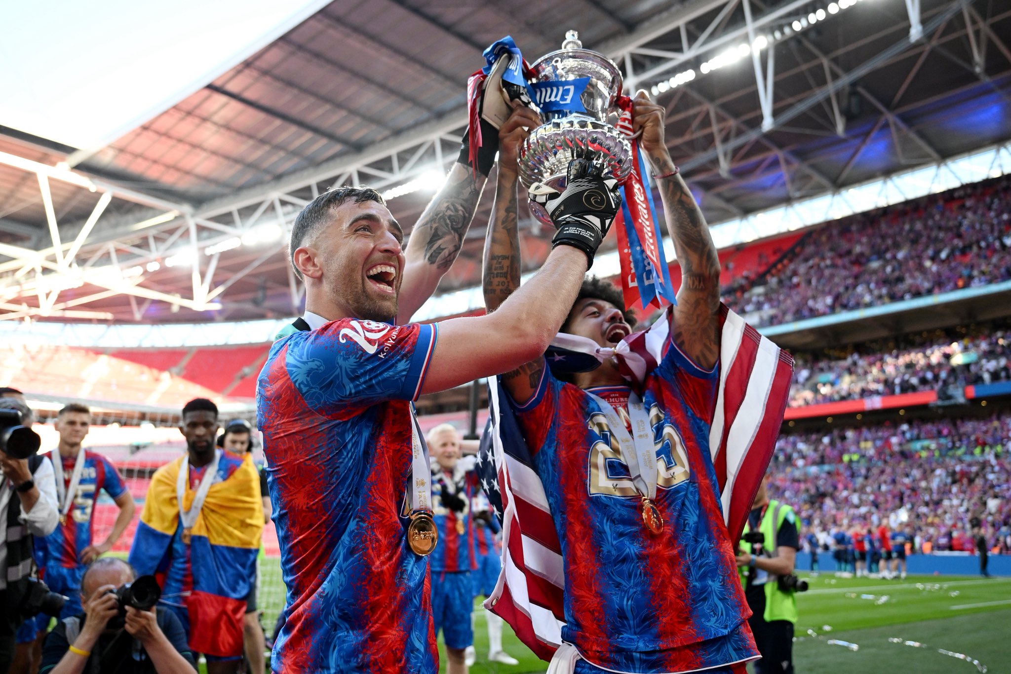 Eberechi Eze schießt Crystal Palace zum historischen FA-Cup-Sieg