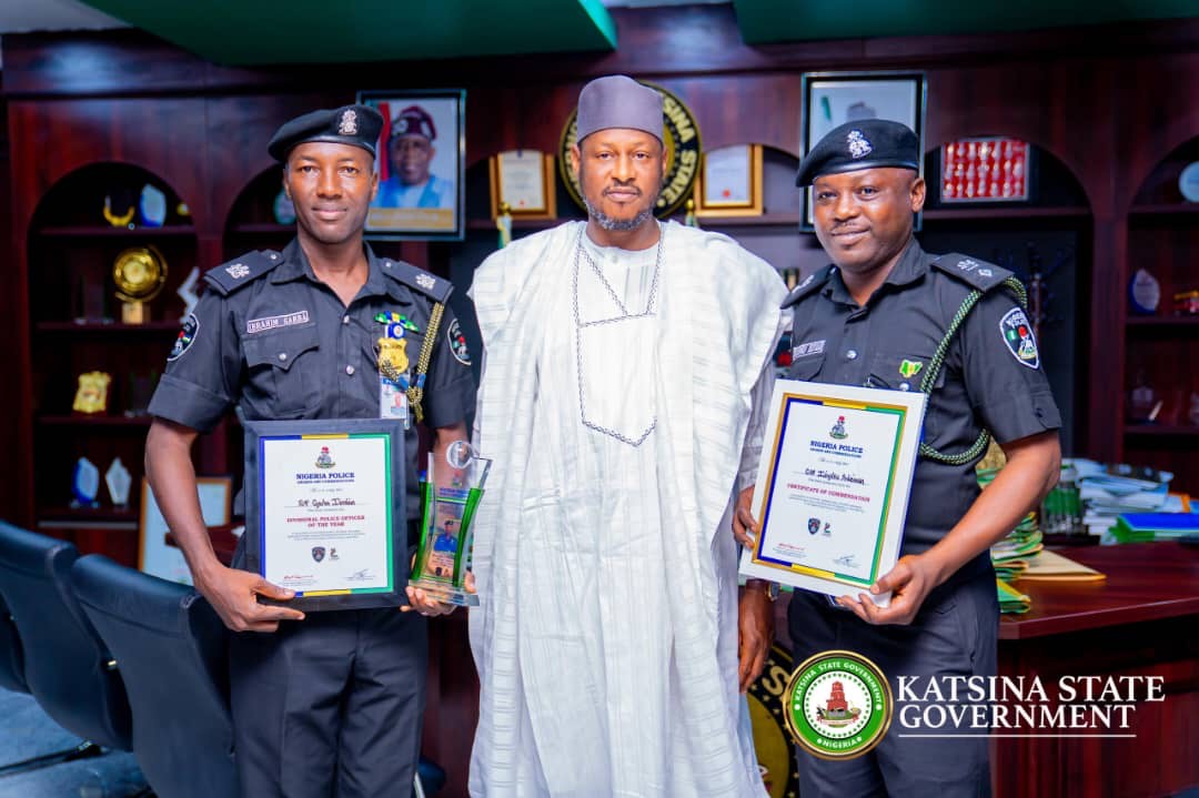 Gov Radda hails Katsina Police officers for winning national awards