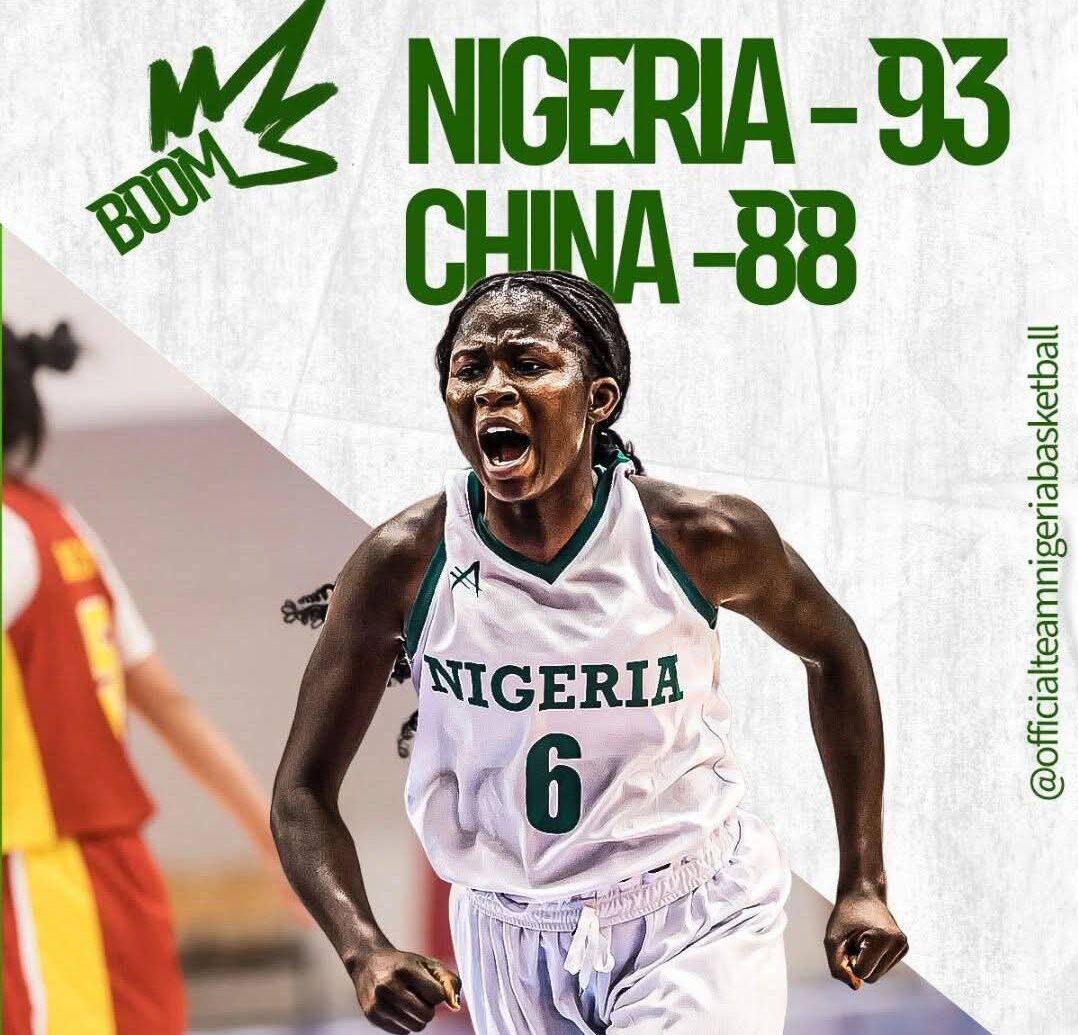 Nigeria stuns China in opening game of FIBA U-19 Women’s World Cup