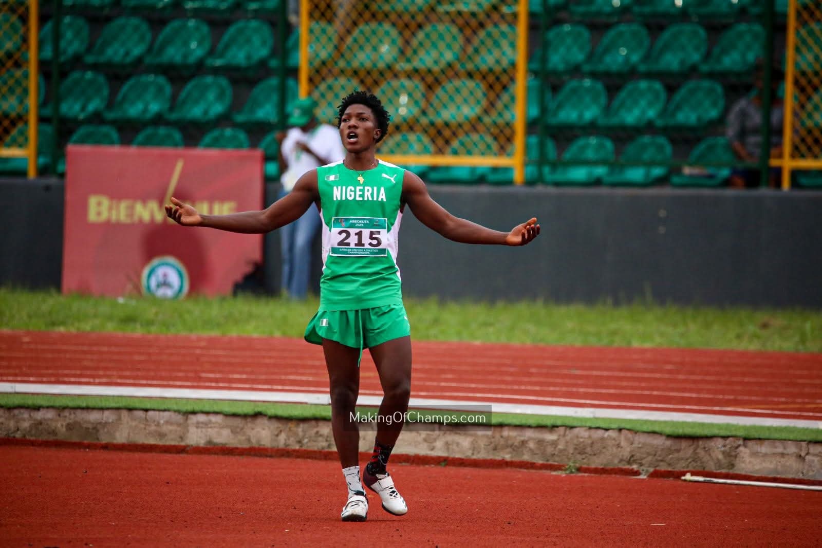 CAA Championships: Ikweki wins first medal for Nigeria