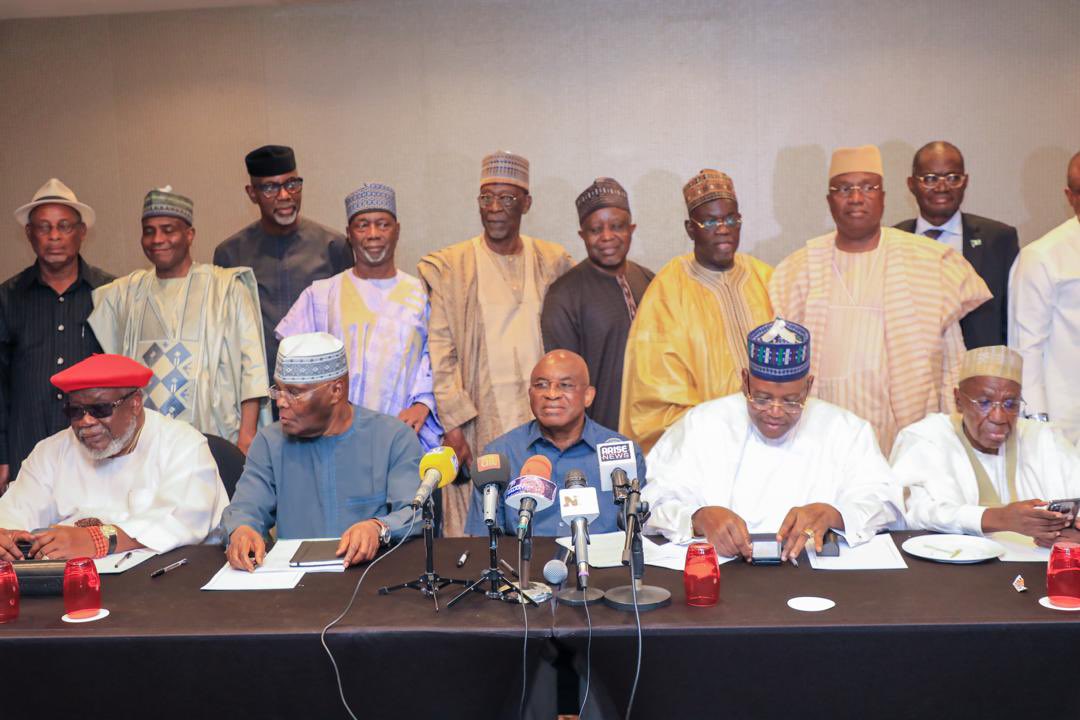 2027: Atiku, David Mark, Secondus, other PDP leaders meet, urge opposition parties to join coalition