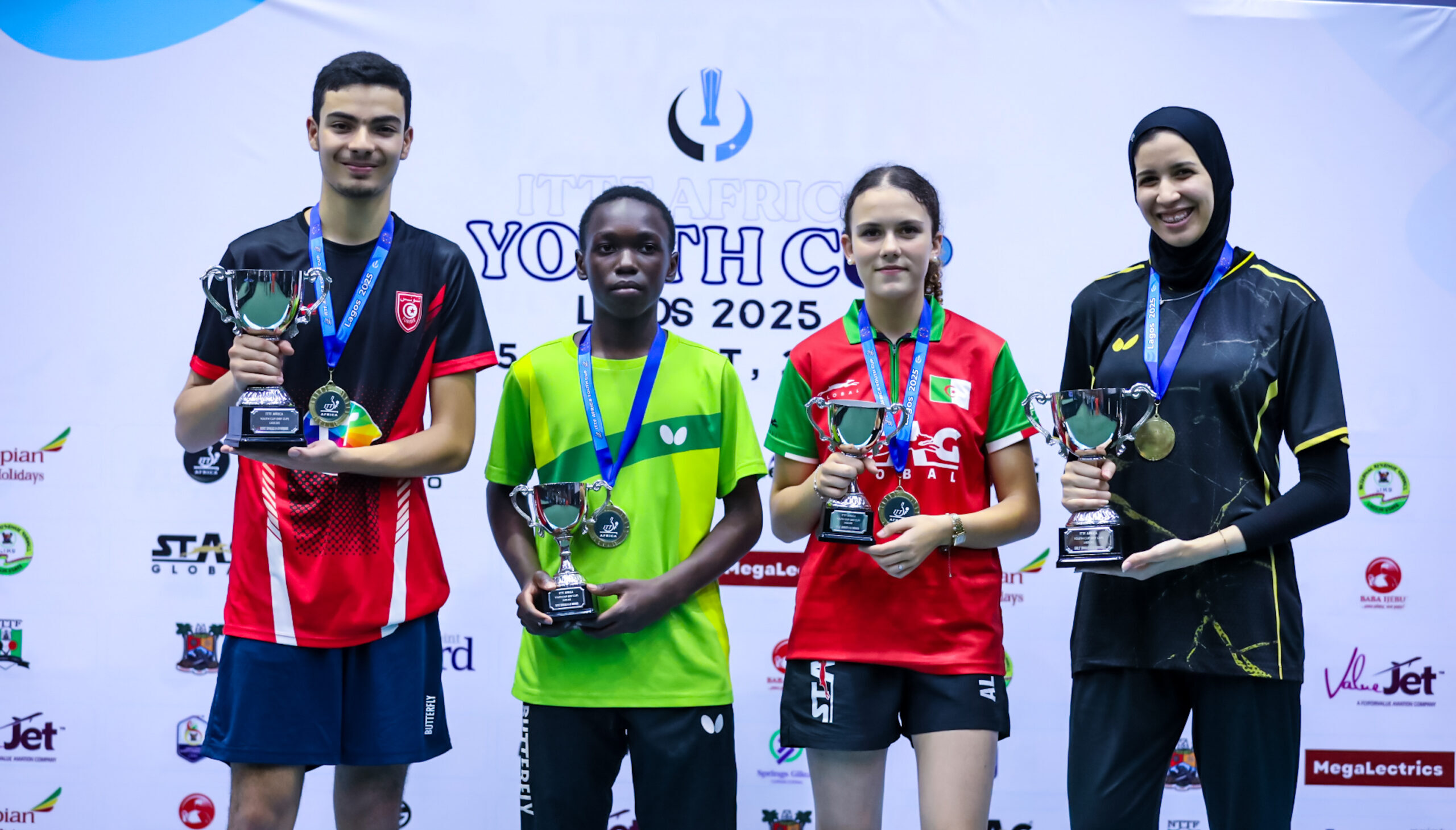 Tunisian star clinches BRF Cup as Africa’s rising table tennis talents shine in Lagos