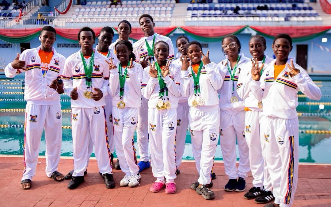 NYG: Lagos wins historic 19 gold medals in swimming event