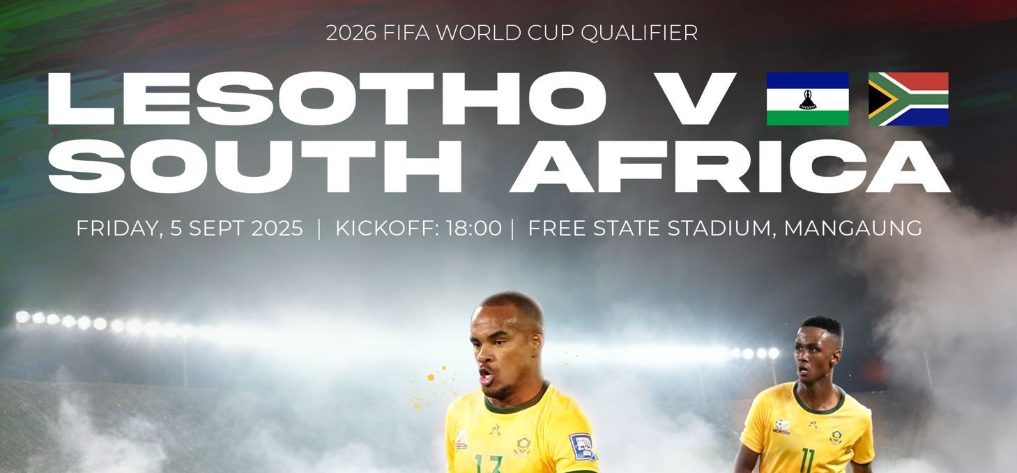 World Cup Qualifier: South Africa thrash Lesotho 3-0, pile more pressure on Super Eagles