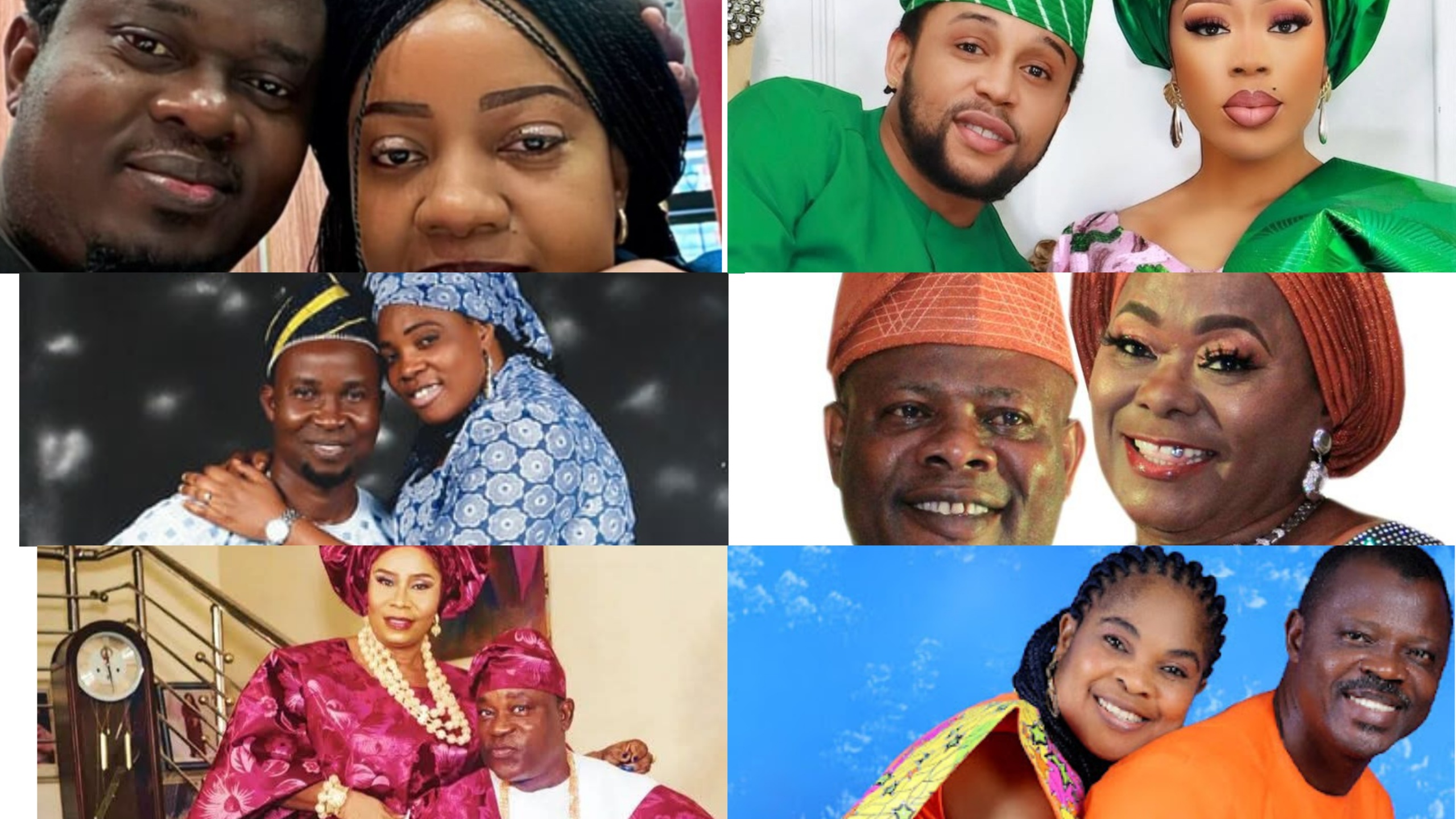 Meet wives of your favourite Yoruba actors (Part 1)