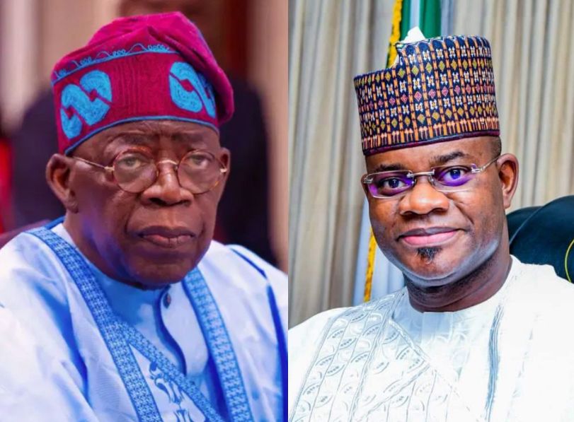 Former governor Yahaya Bello leads rally in Lokoja for Tinubu