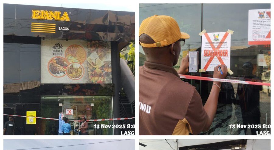 Lagos govt seals Lekki restaurant over raw sewage discharge