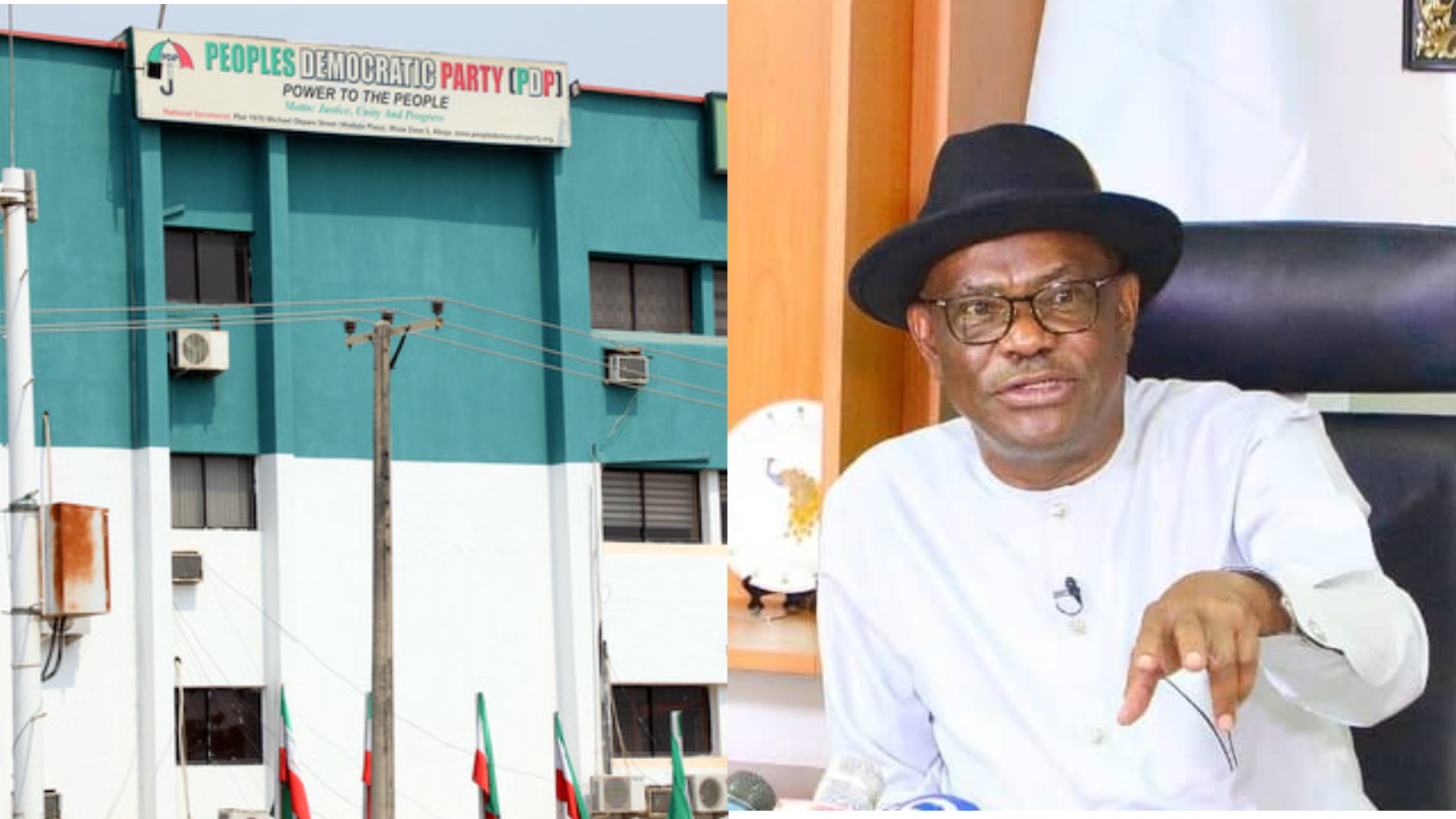 Wike-backed PDP leadership insists on convention as Turaki-led NWC kicks