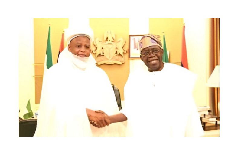 Tinubu meets with Sultan of Sokoto