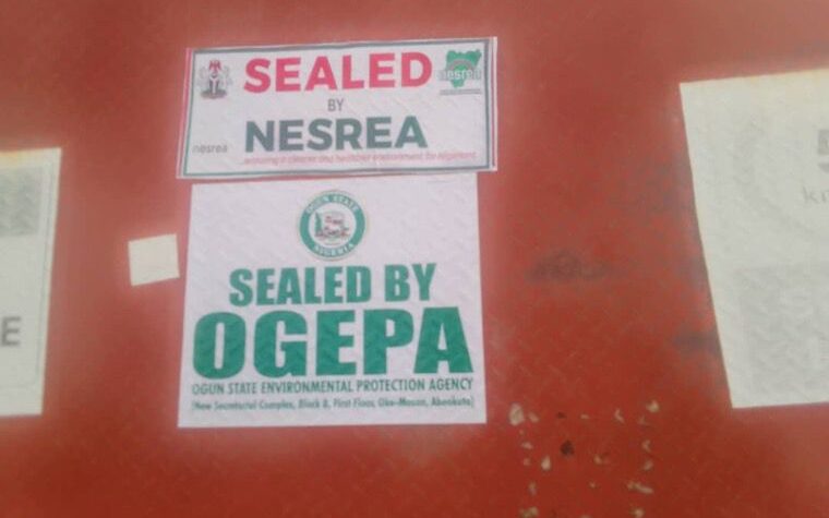 NESREA shuts down Ogijo recycling plants over environmental hazards after PREMIUM TIMES/The Examination report
