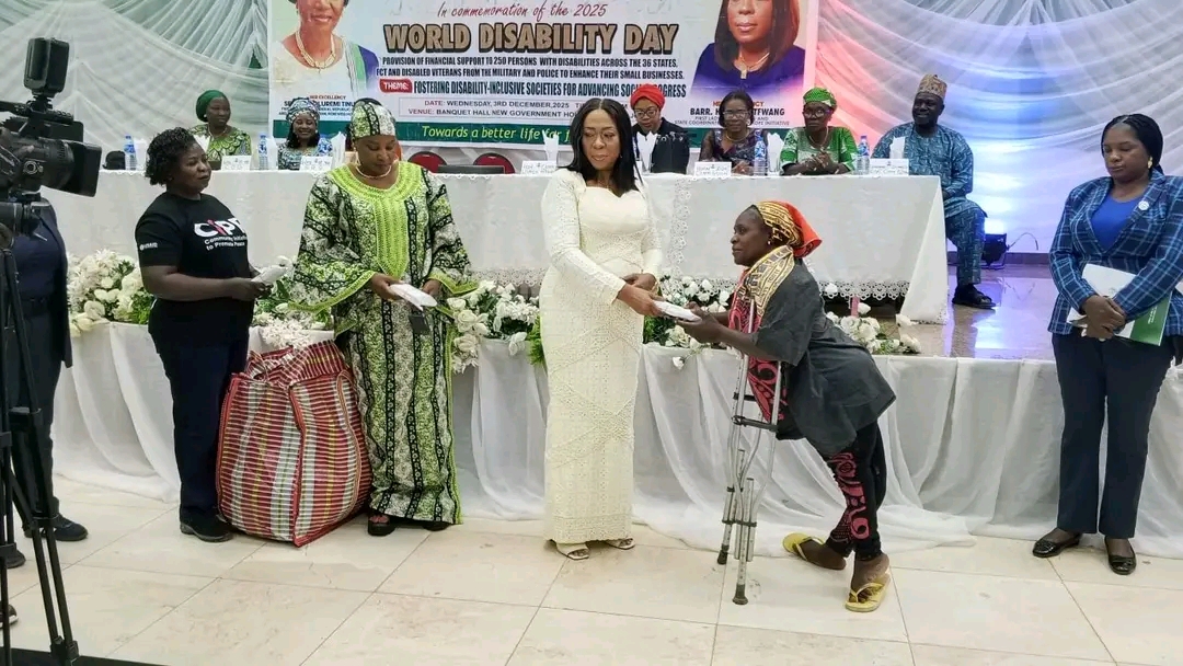 Plateau launches disability grants under Renewed Hope Agenda