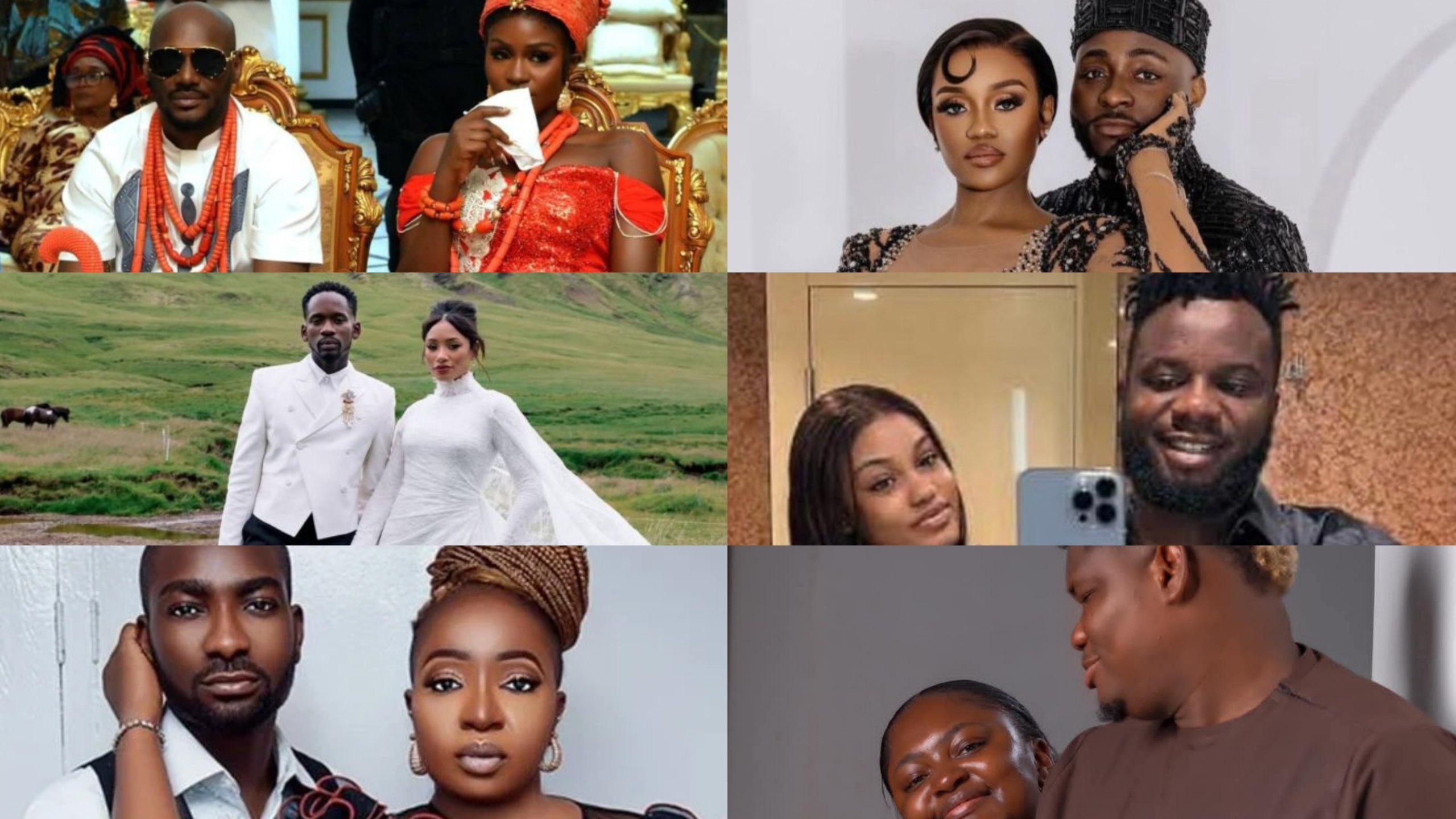 2Baba, Regina Daniels, Juma Jux, other Nigerian celebrity marriages, breakups of 2025