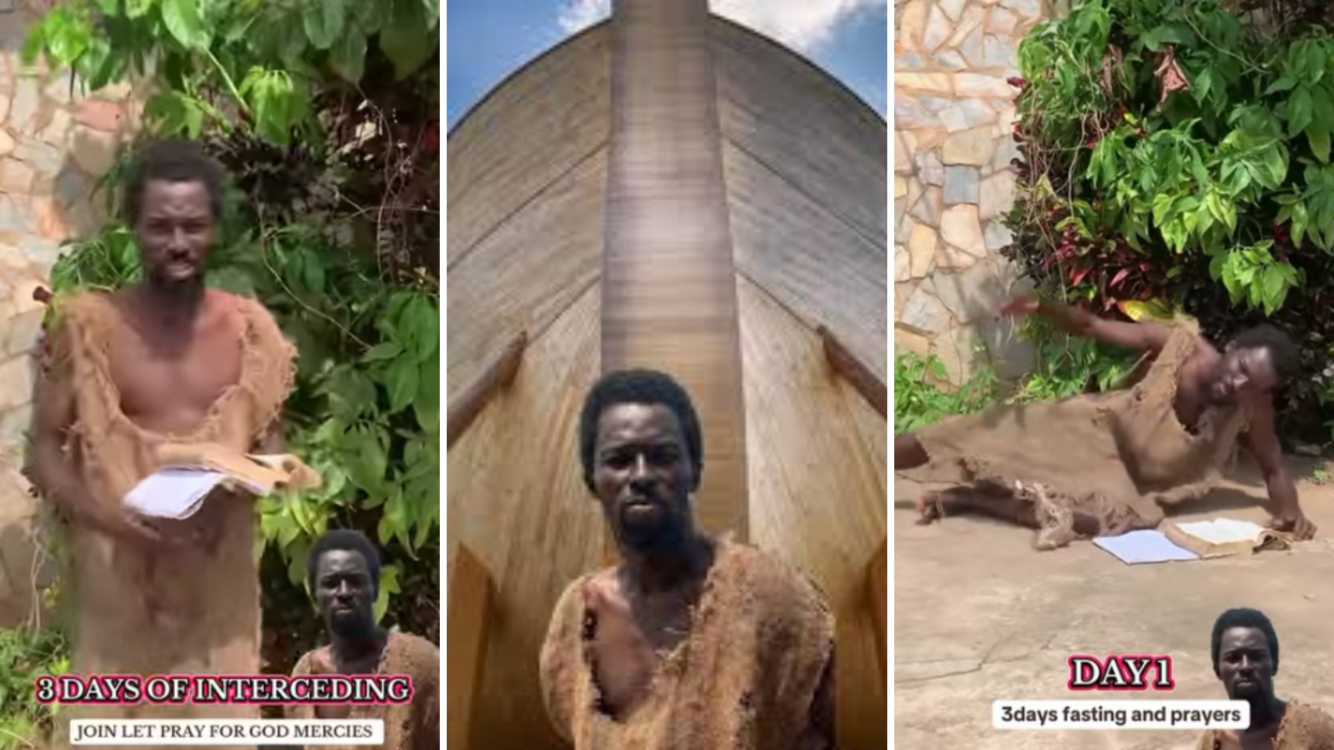 Ghanaian ‘Noah’ completes ark, says three-year rain will begin on Christmas Day