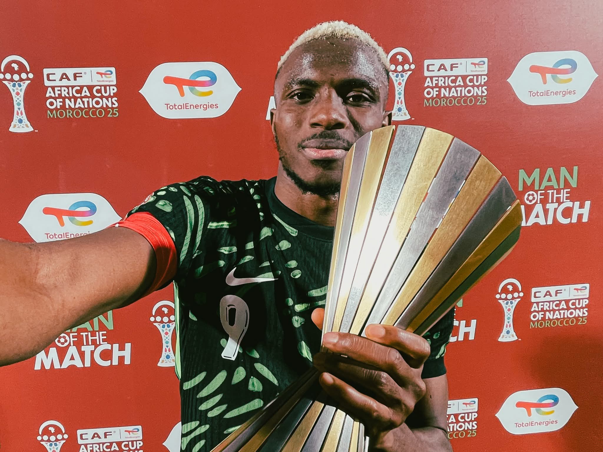 Osimhen shuts critics with Man of the Match display in AFCON quarter-final