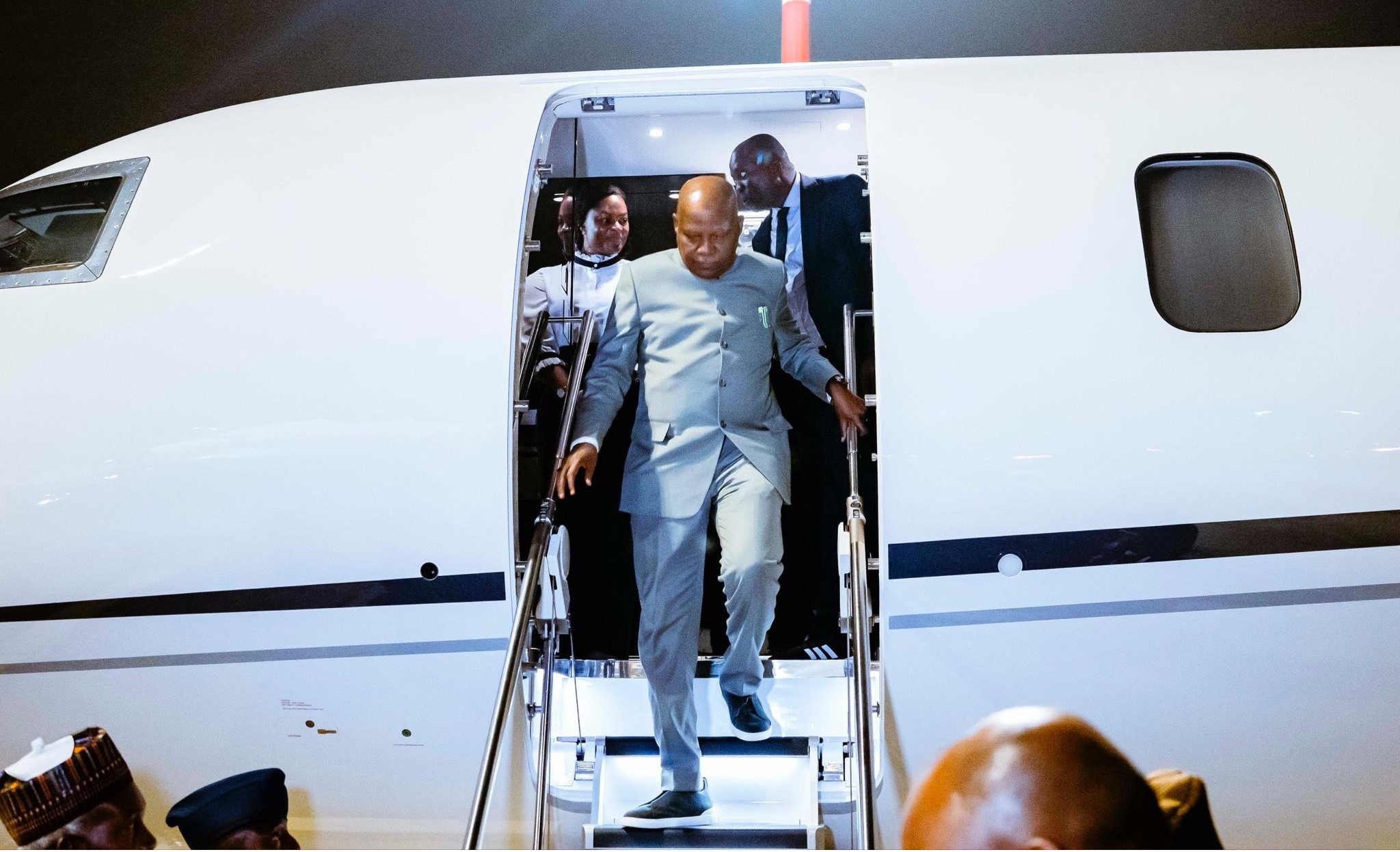 Shettima arrives in Switzerland for 56th World Economic Forum