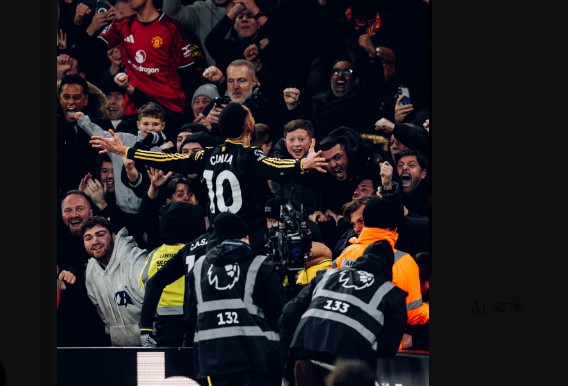 EPL Roundup: Man United dent Arsenal’s title hopes as Awoniyi scores in Forest win