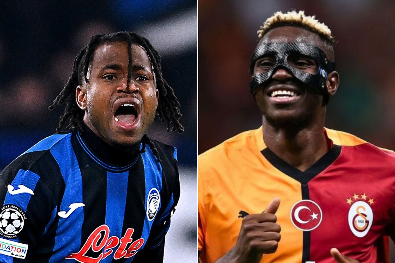 UCL Roundup: Osimhen, Lookman keep Nigerian hopes alive