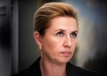 Minister Mette Frederiksen (CREDIT: