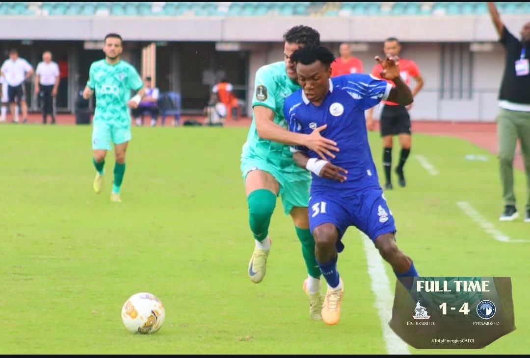 CAF Champions League eague: Rivers United collapse as Pyramids seal group top spot