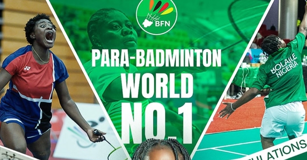 Para Badminton: Nigeria’s Eniola Bolaji emerges as world number 1