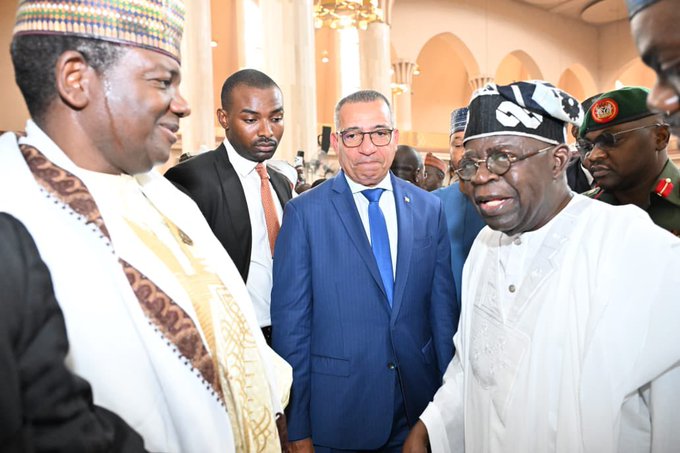 Tinubu, São Tomé and Príncipe president, other  political leaders attend Matawale’s children’s wedding (PHOTOS)