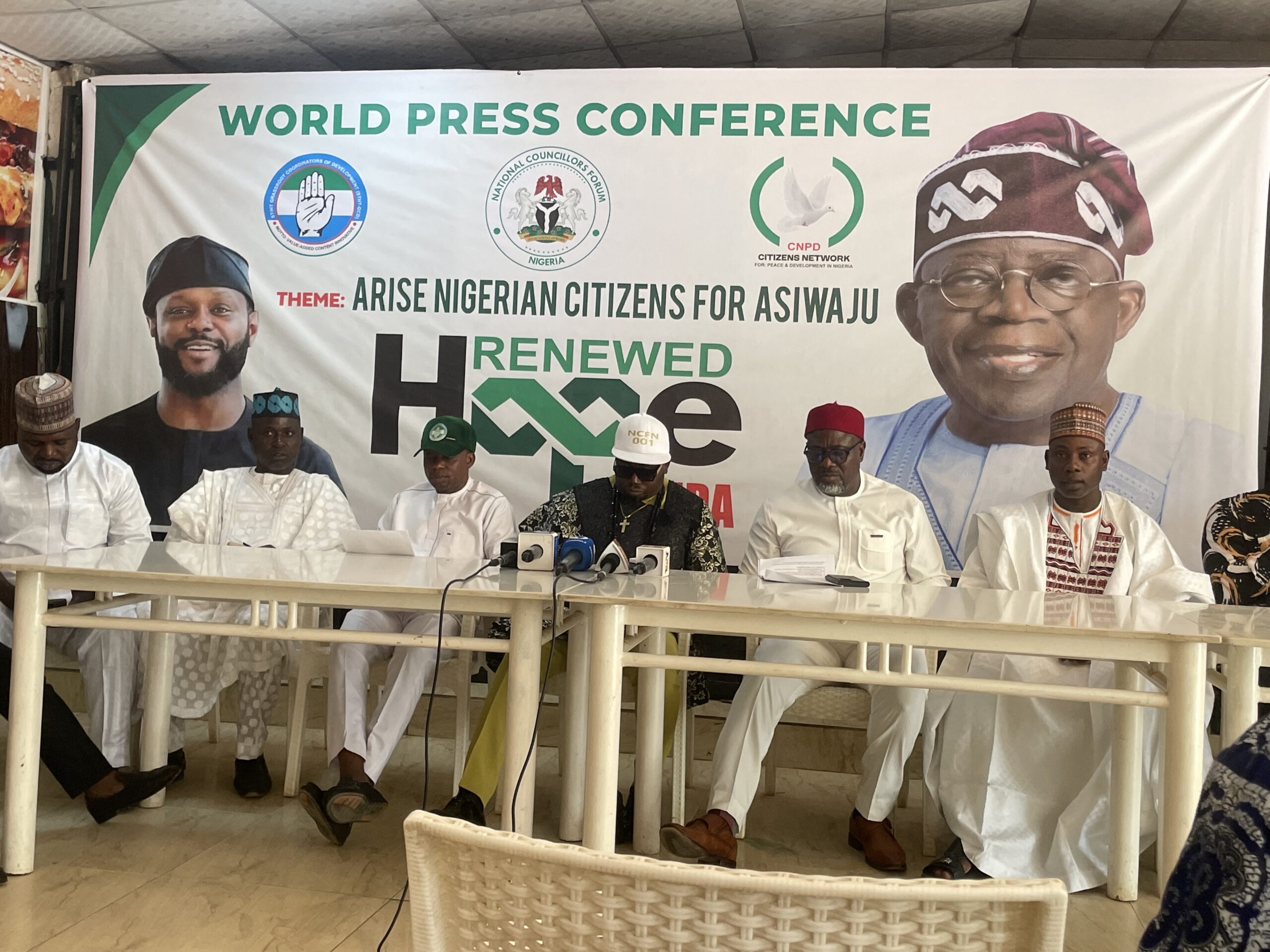 Nigerian councillors declare support for Tinubu’s re-election