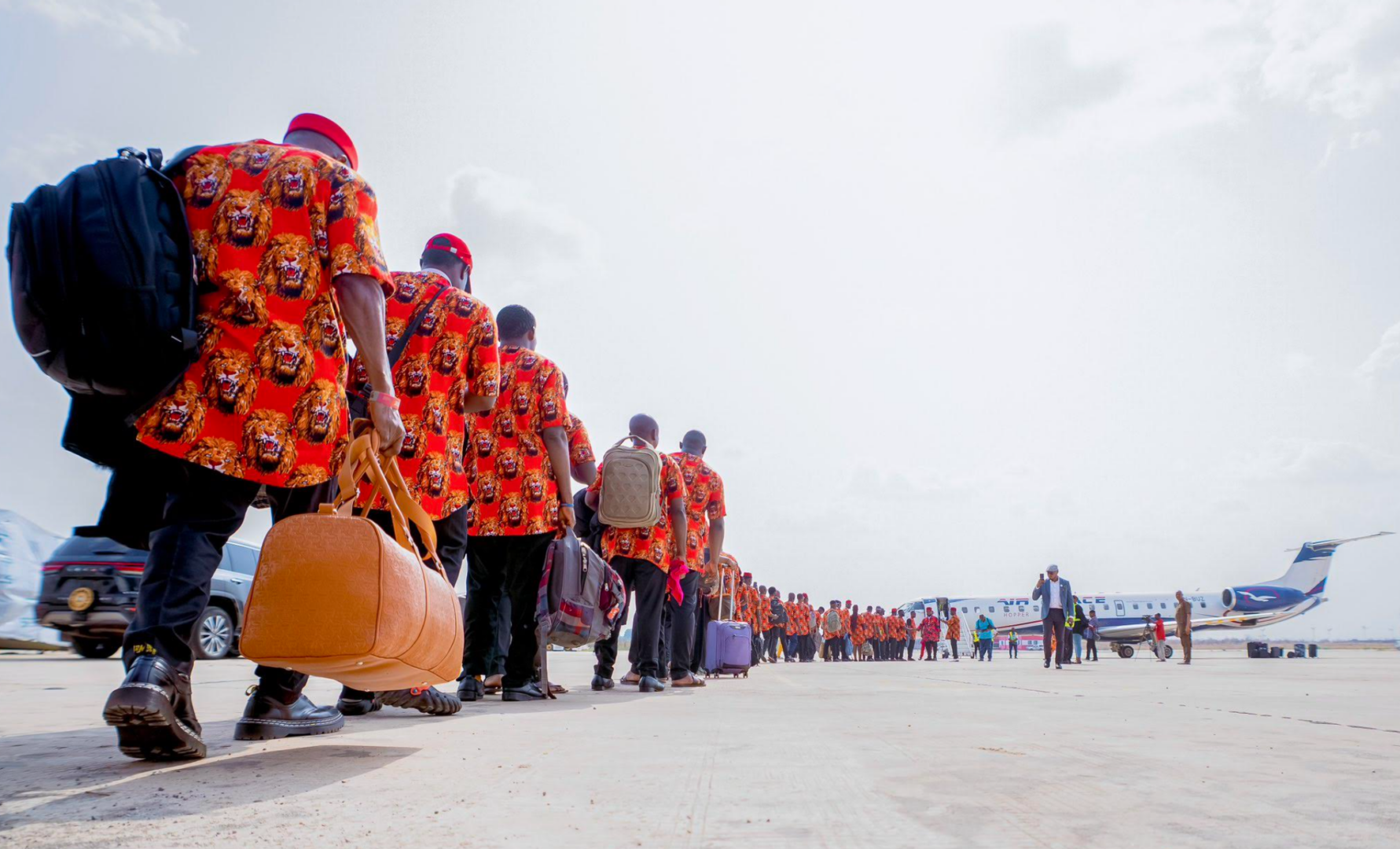 47 Ebonyi youths depart for UK on state govt scholarship