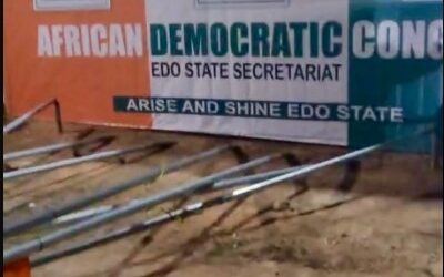 Hoodlums attack ADC secretariat, destroy party’s properties