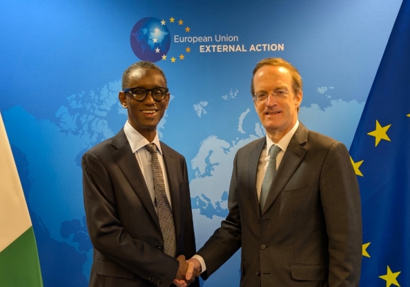 Nigeria, EU leaders meet, pledge to collaborate on security, other areas