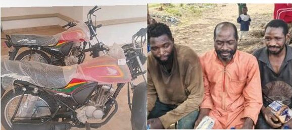 Bandits release kidnapped persons after collecting motorcycles as ransom