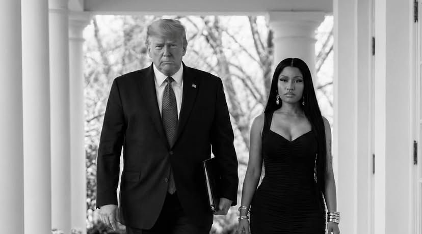 ‘I love Nicki Minaj; her skin is so beautiful, her nails are so long’ — Donald Trump