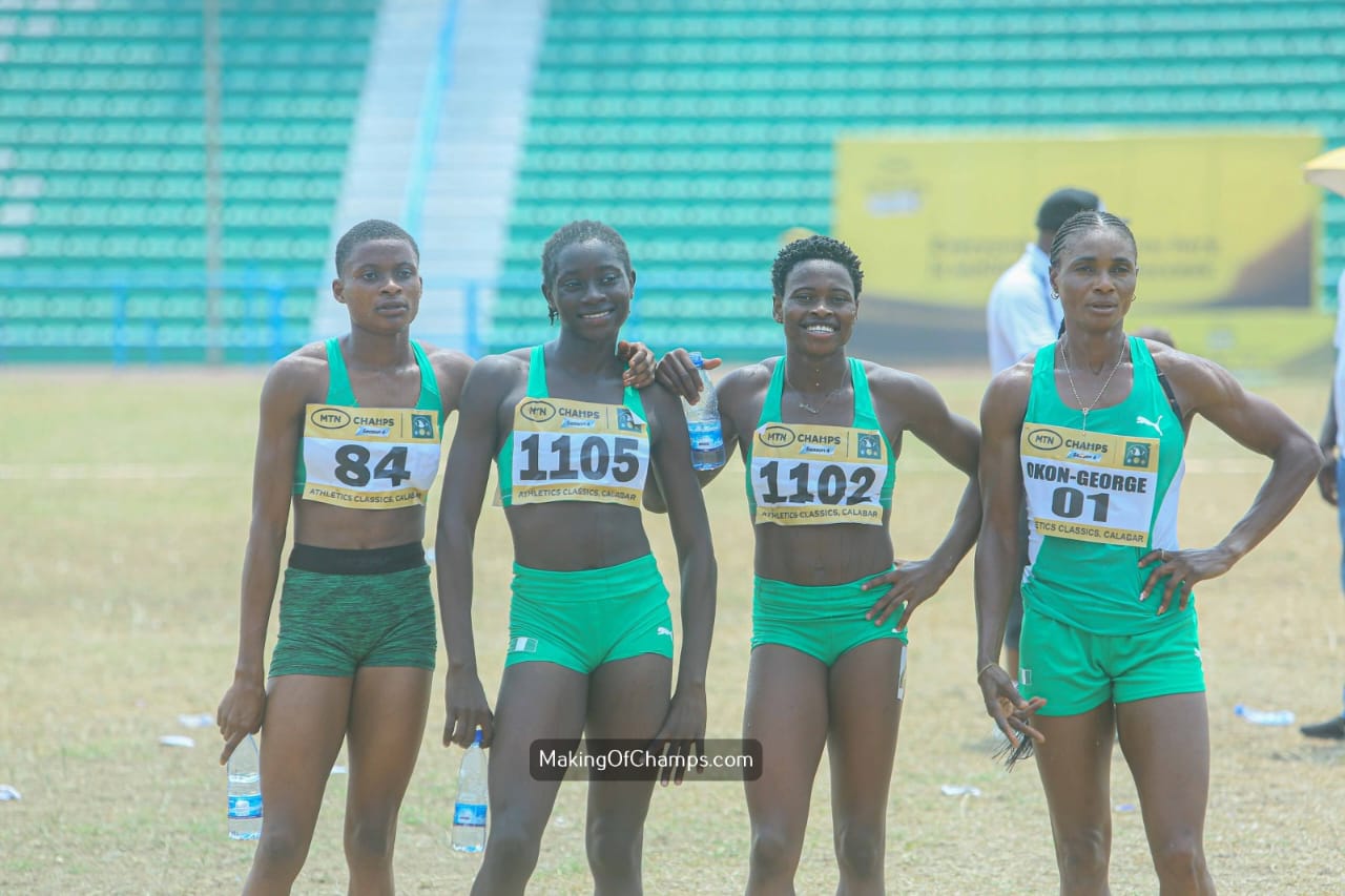 Team Nigeria seals World Relays spot as MTN CHAMPS ends in Calabar