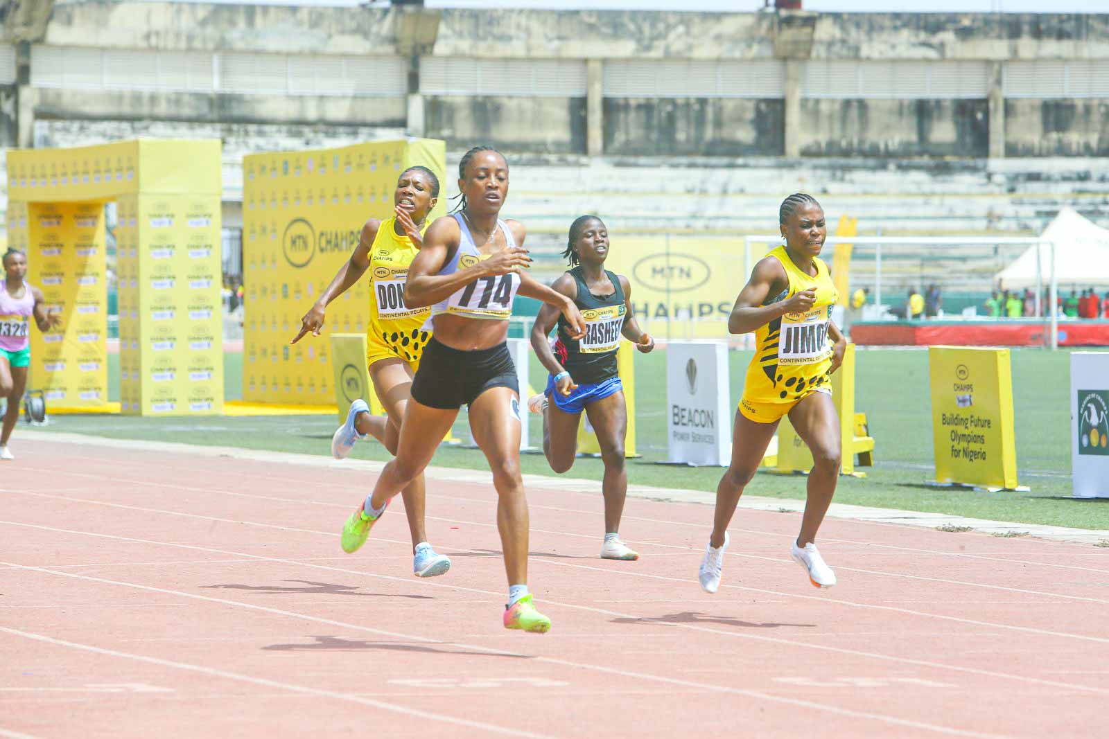 Day 1 Review: Athletes shine in 100m, 400m at MTN CHAMPS Continental Relays in Jos
