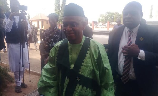 El-Rufai arraigned in Kaduna under tight security, journalists barred from courtroom