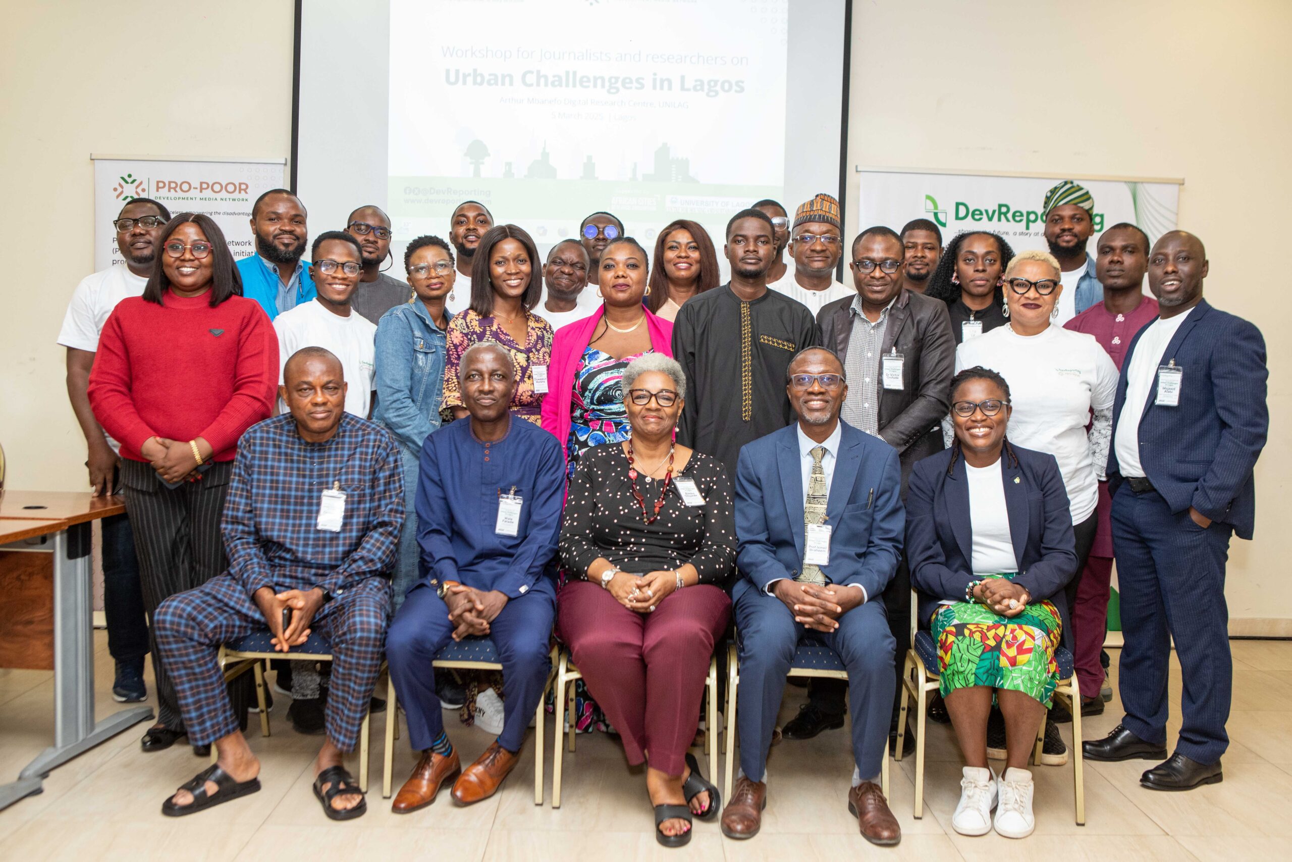 DevReporting workshop urges collaboration between journalists, researchers on Lagos urban challenges