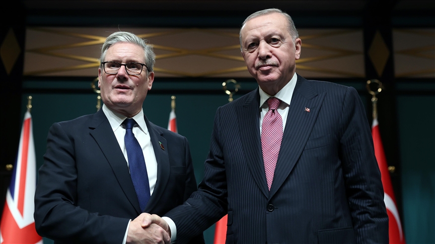 Iran attacks threaten regional, global stability, Erdogan tells Starmer