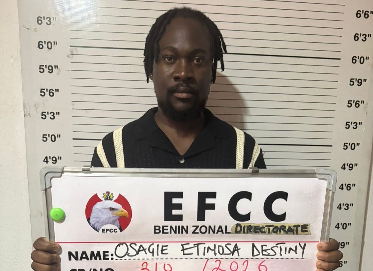 EFCC arrests football agent over alleged ₦11m fraud in Benin