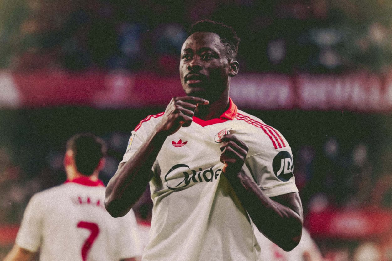 Akor Adams reflects on LALIGA adaptation, growth at Sevilla