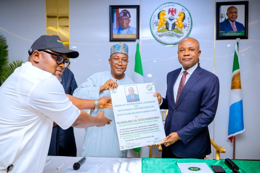 Mbah bags Medical and Health workers union’s award for strides in healthcare