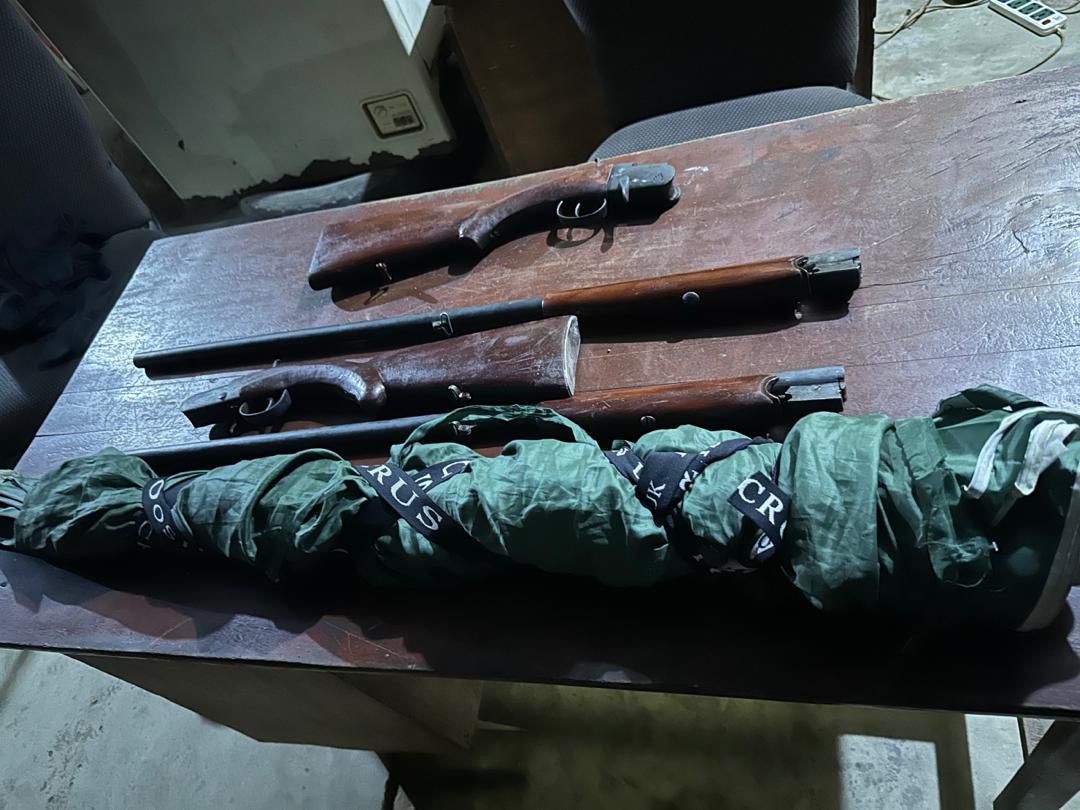 Police arrest 60-year-old suspected gun runner, recover firearms