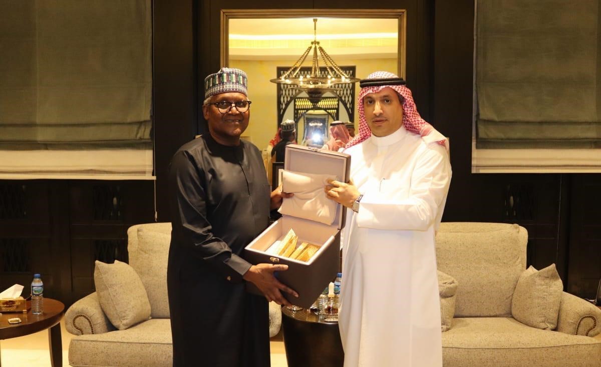 Saudi ambassador, Dangote meet to deepen economic cooperation, partnership