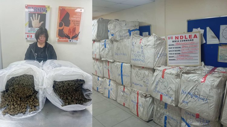 NDLEA arrests 63-year-old Chinese national, seizes N2.19bn opiod consignment in separate operation