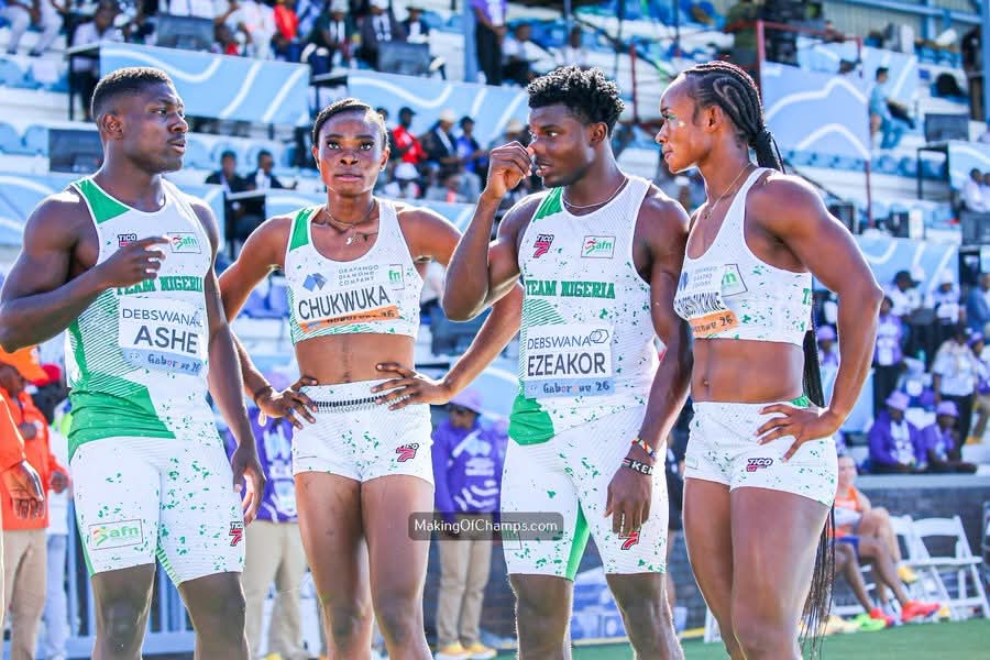Relay record, wrestling wins, Falconets victory highlight Nigeria’s strong weekend