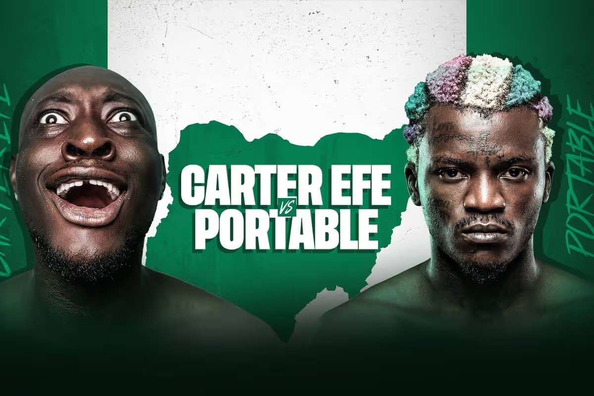 Portable challenges Davido, Zlatan for celebrity boxing showdowns after Carter Efe defeat in Lagos
