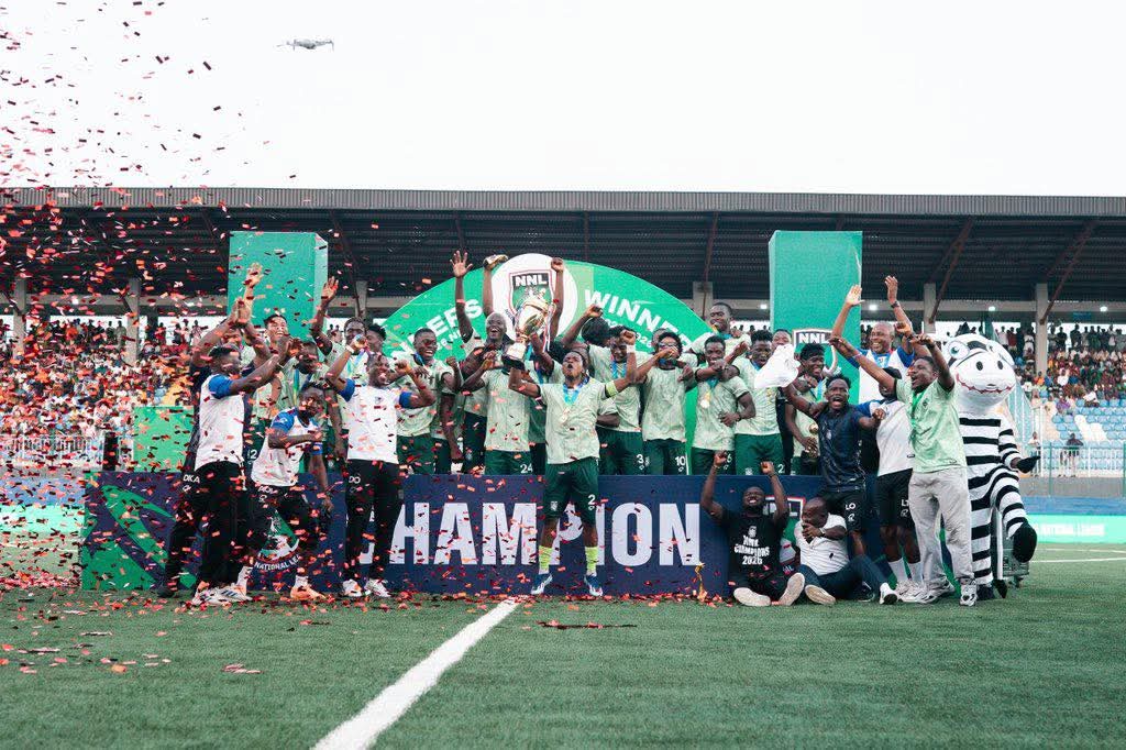 Sporting Lagos emerge NNL champions as betPawa rewards clubs, players
