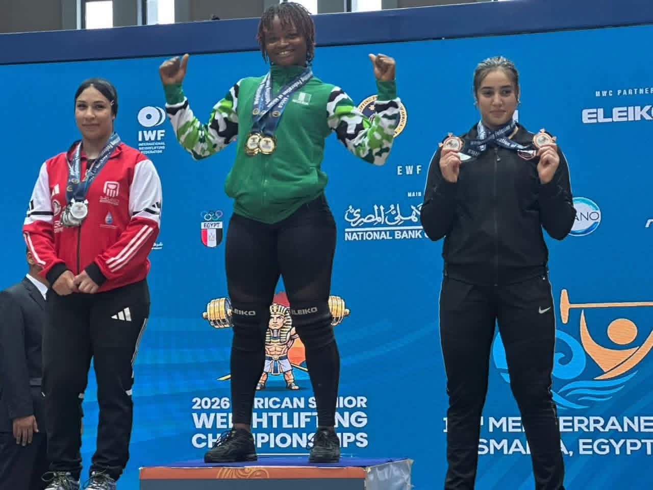 Nigeria claims 29 medals as African Weightlifting Championships end