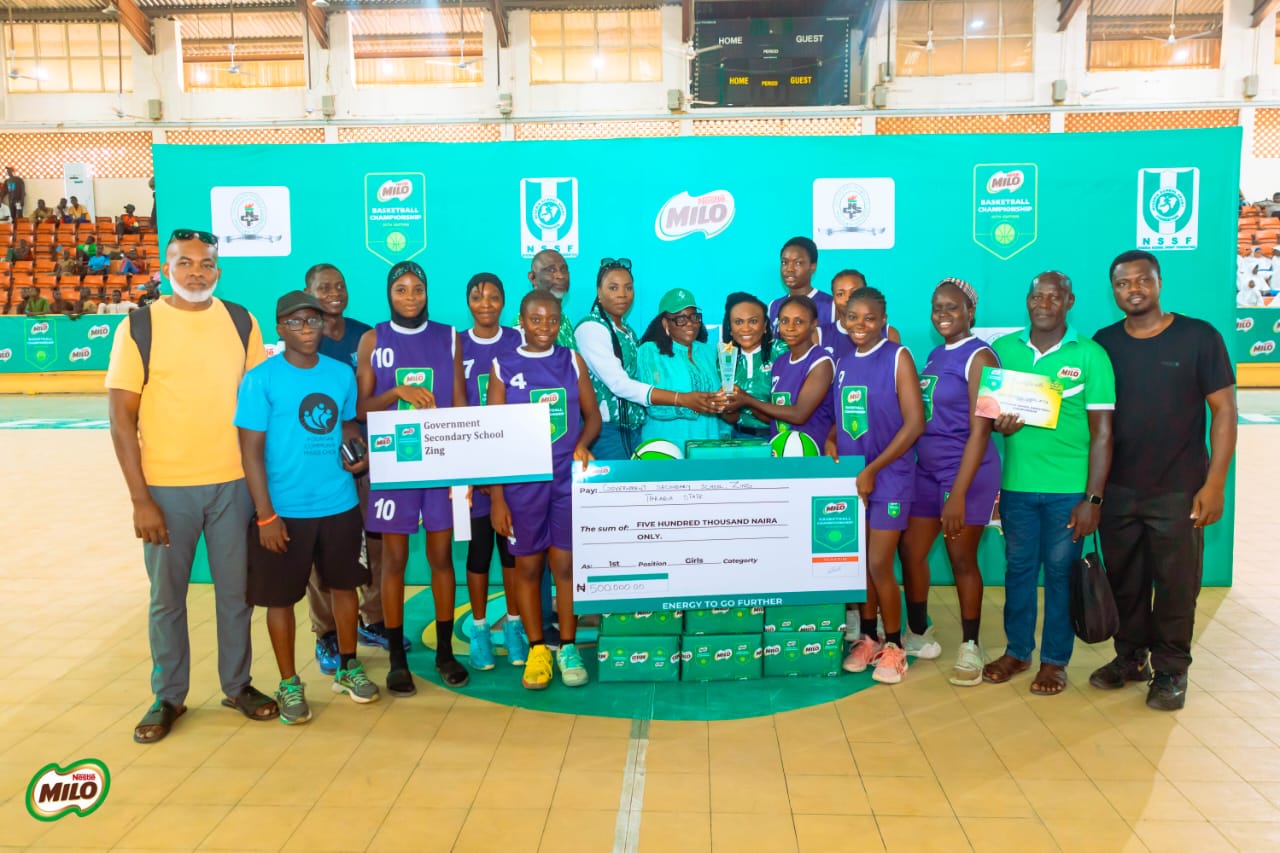 Govt Secondary School Zing, Family Support Programme Katsina win Milo basketball regional titles